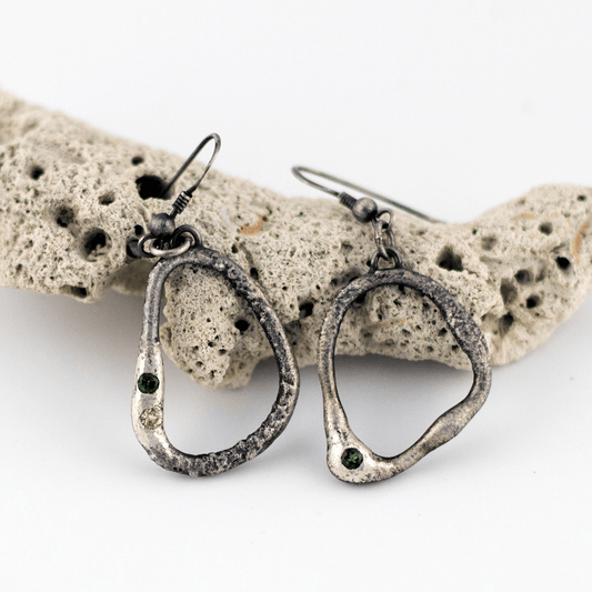 Turmaline Universe Earrings - YFarmani Jewelry