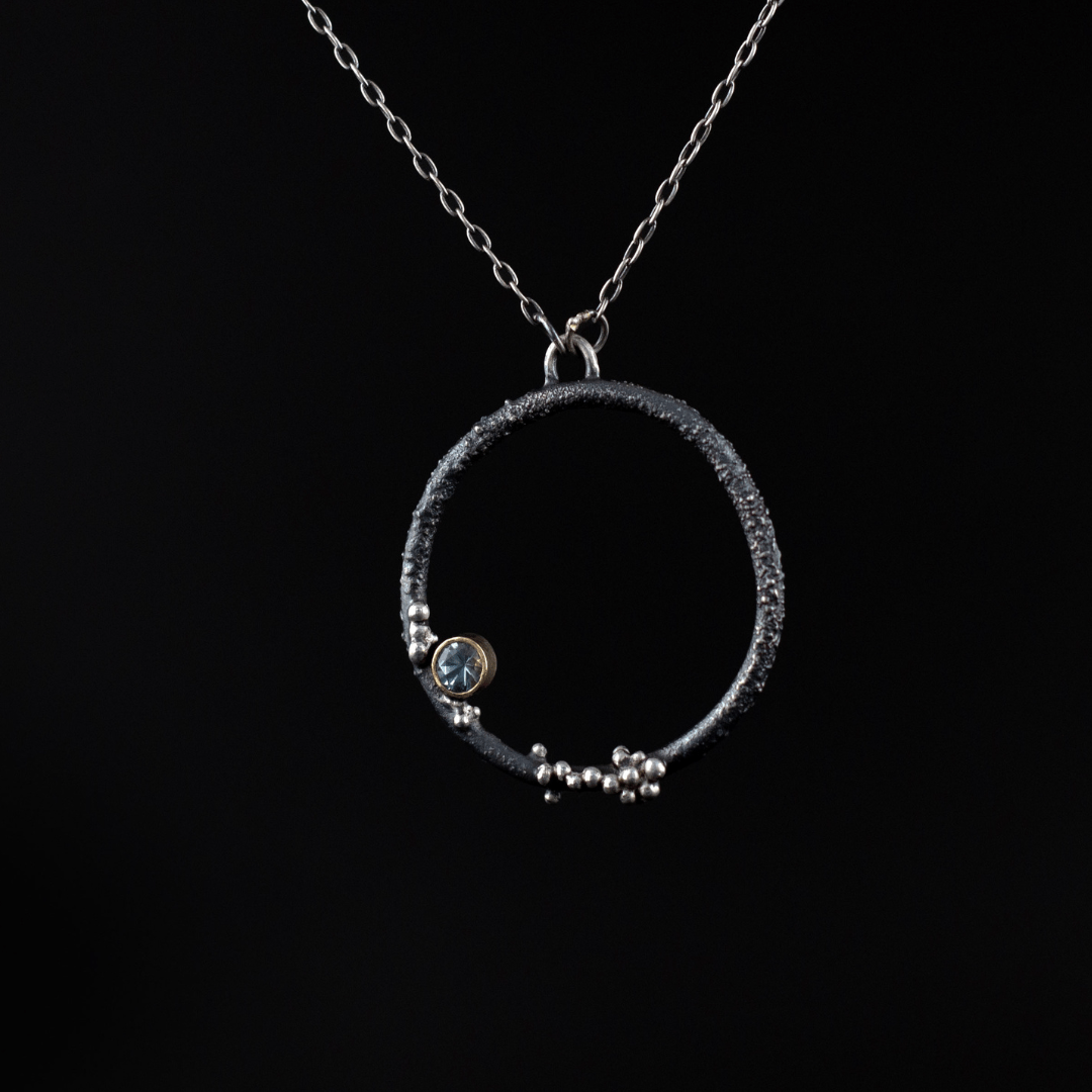 Aqua Universe Necklace - YFarmani Jewelry