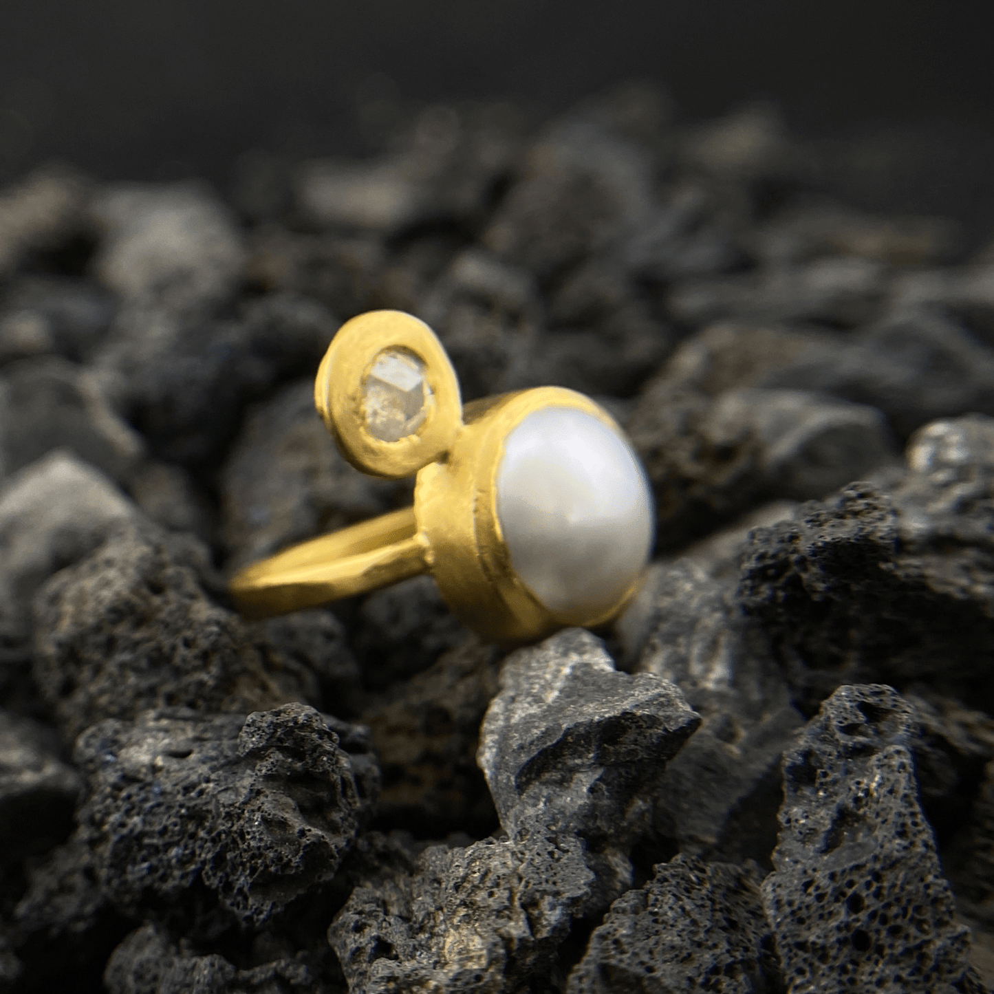 Peaceful Power Diamond Ring - YFarmani Jewelry