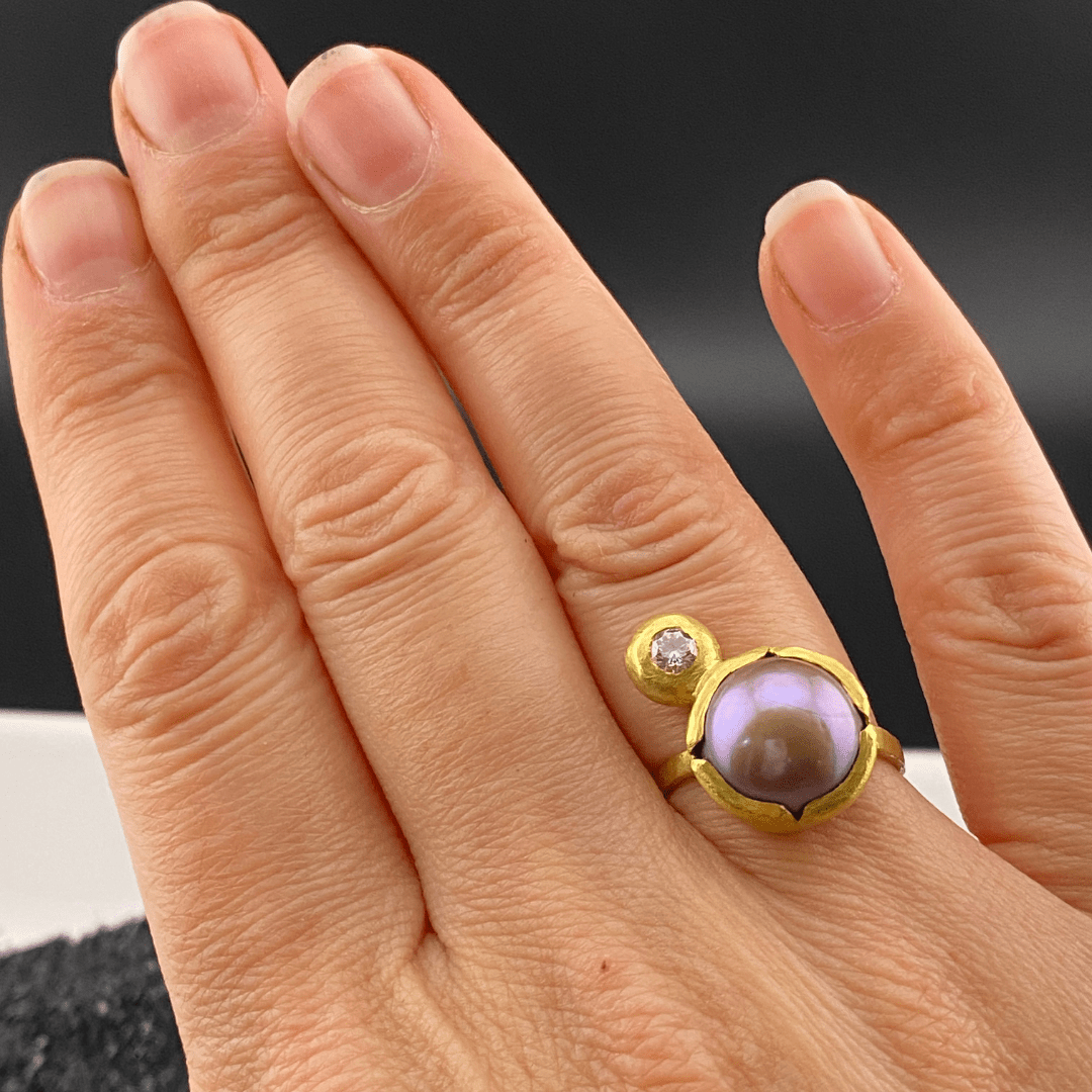 Serene Sovereignty Diamond Ring - YFarmani Jewelry