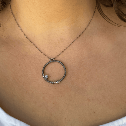 Aqua Universe Necklace - YFarmani Jewelry