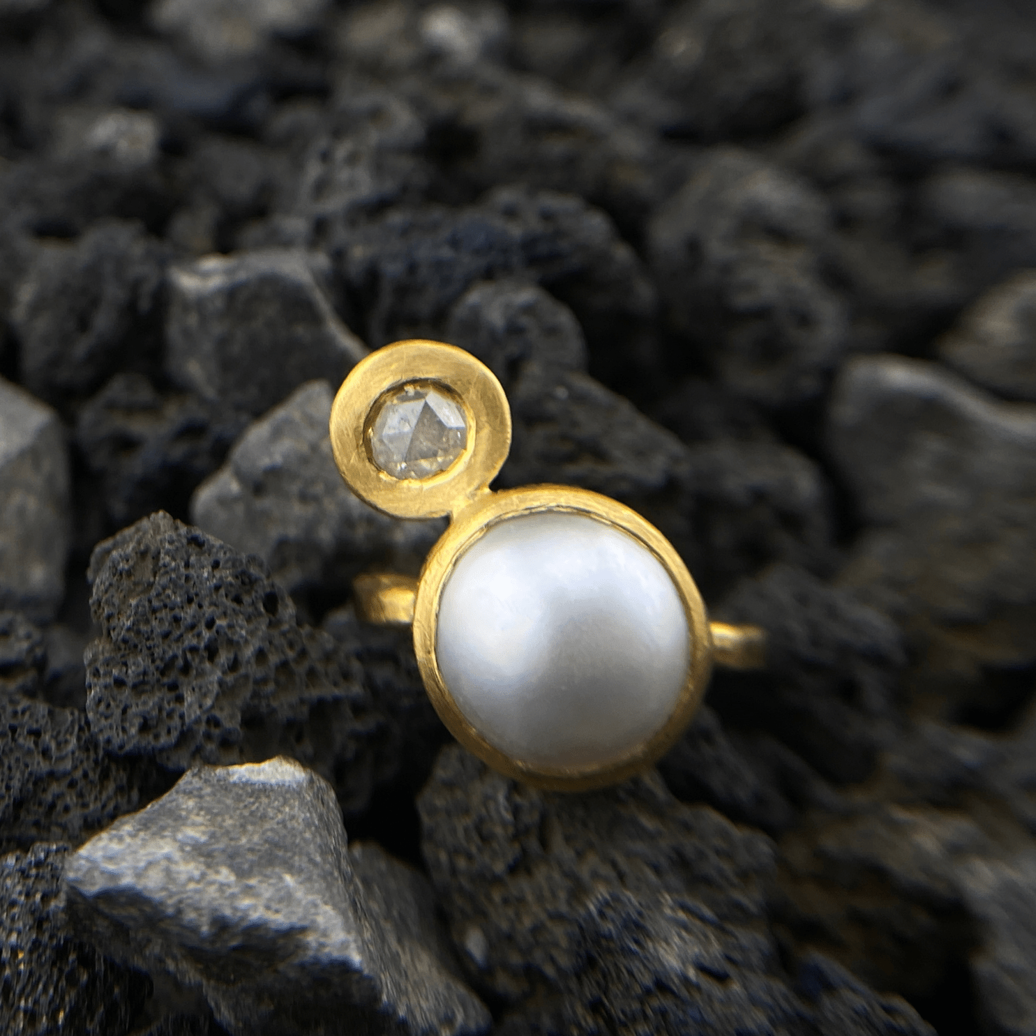 Peaceful Power Diamond Ring - YFarmani Jewelry