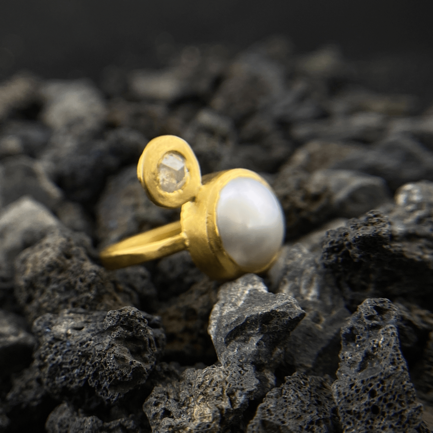 Peaceful Power Diamond Ring - YFarmani Jewelry